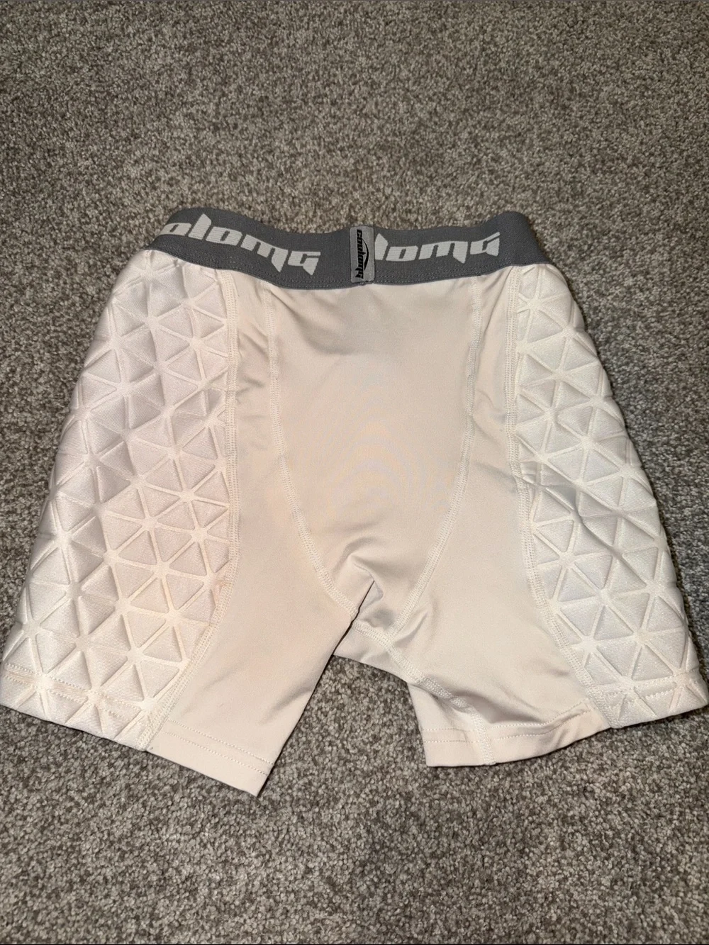 Coolomg Youth Padded Sliding Shorts With Cup Pocket